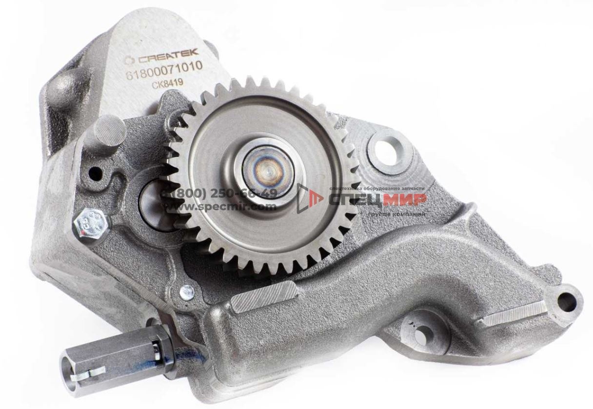 Насос масляный HOWO WD618, WD12 612600070299 1