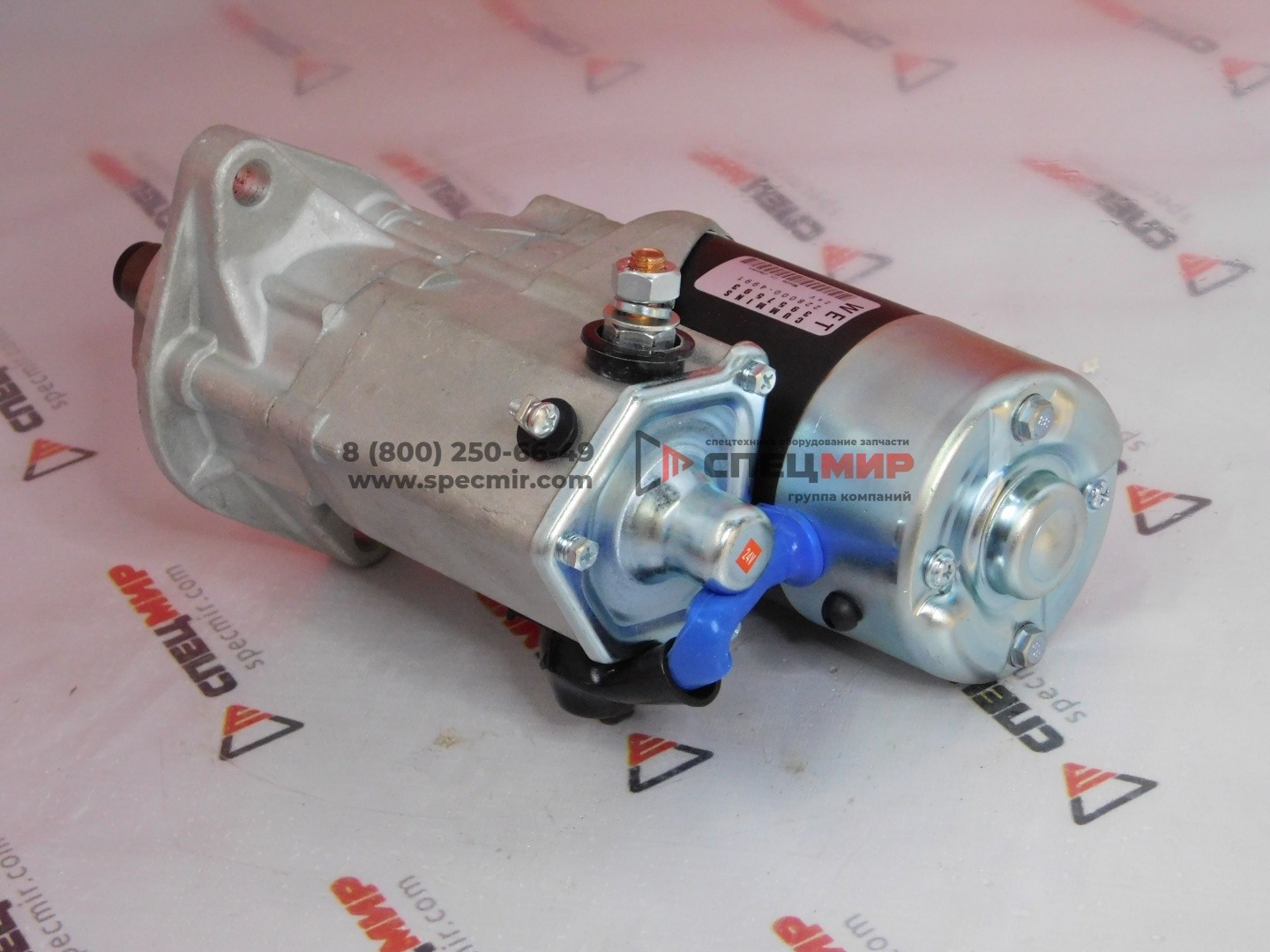 Стартер Cummins KTA19, NT855 24V, 9kW, 57 mm, 11зуб 3021038, 3636821, 4906788, 4926057, 50MT 1