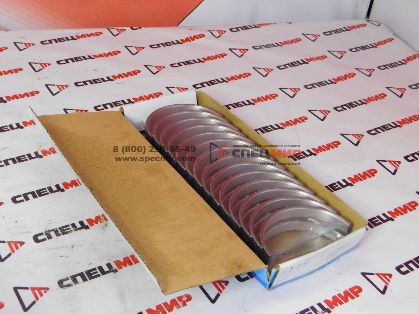 Вкладыш коленвала шатунный Cummins BT, ISBe, ISDe (0,25) 3939860,4932375,3901231,3901171 1