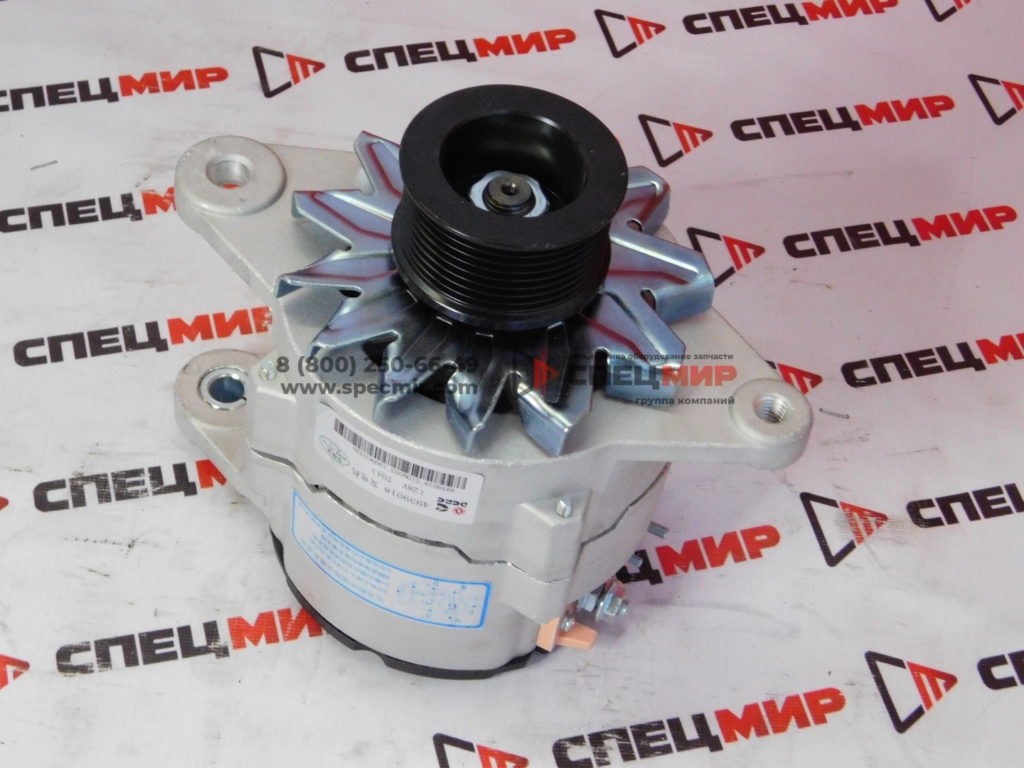 Генератор Cummins NT855, M11 (24V,70A) 5282841,4936879,4993343,2874863,3972735,3920617 1