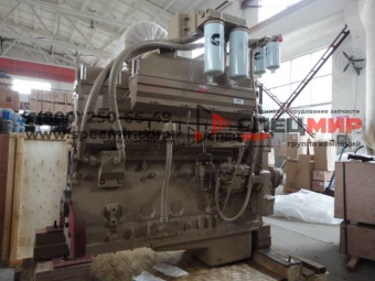 Двигатель в сборе для бульдозера SHANTUI SD42, Cummins KTA19-C525 (Евро-2) (ОРИГИНАЛ)