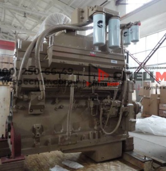 Двигатель в сборе для бульдозера SHANTUI SD42, Cummins KTA19-C525 (Евро-2) (ОРИГИНАЛ)
