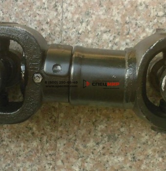 Вал карданный  (от коробки передач до раздатки) Dong Feng L-750mm 2201E55-010