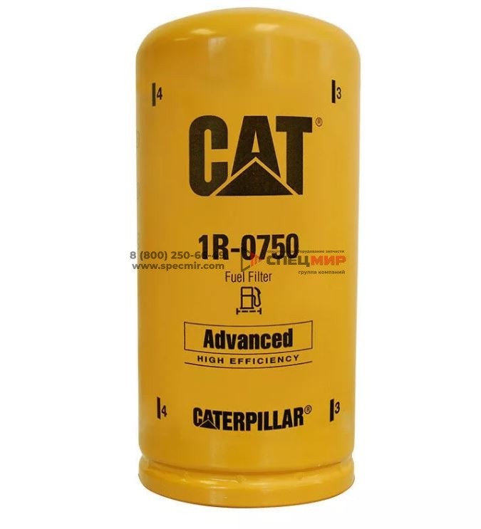 Фильтр топливный Caterpillar 1R-0750 1