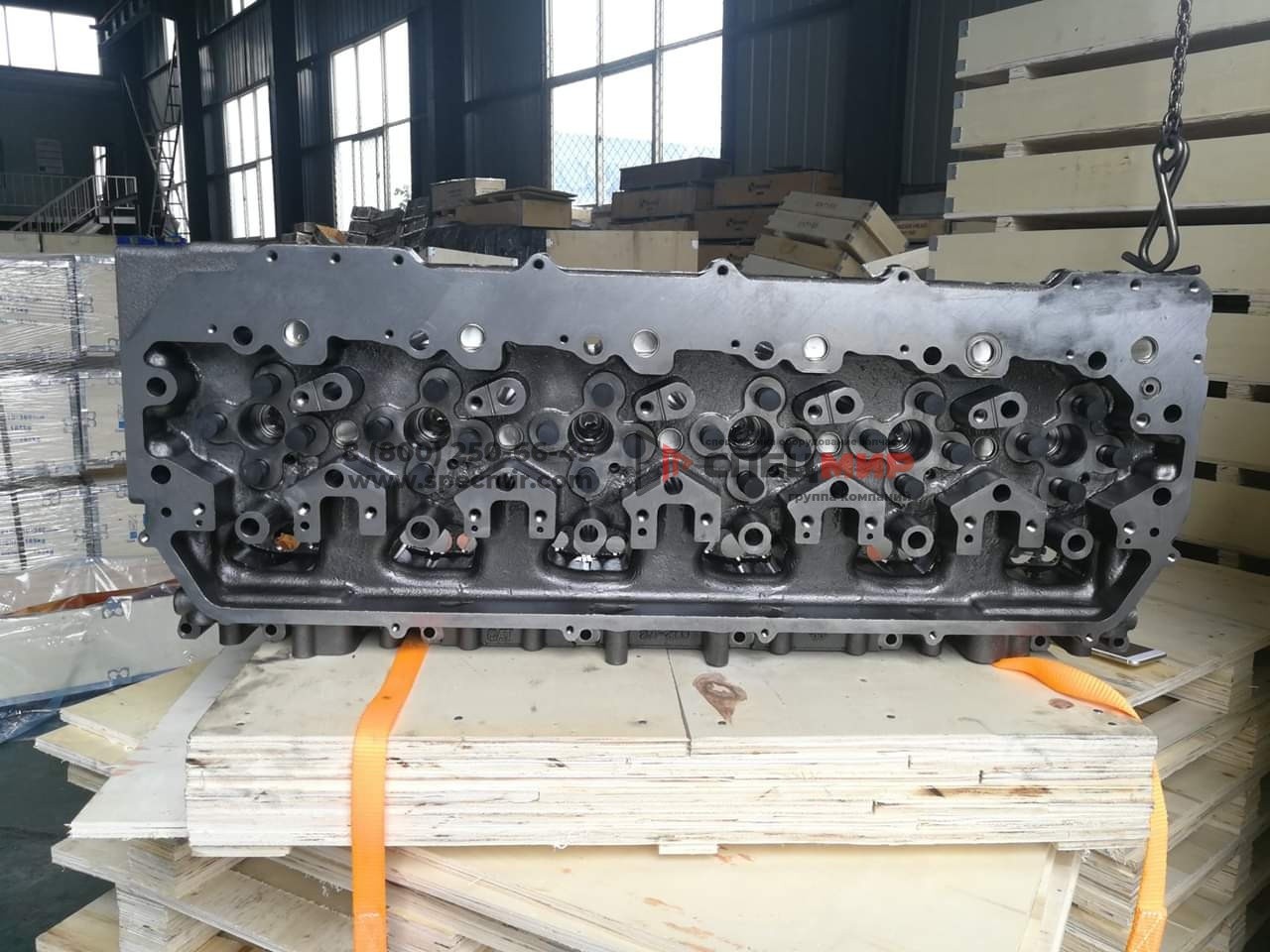 Головка блока цилиндров для двигателя Caterpillar C13, 345-3752 1