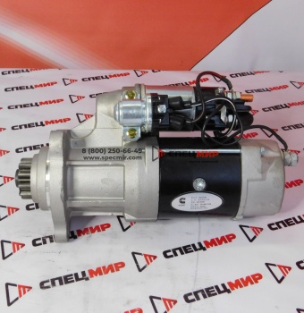 Стартер Cummins NT855, KTA19 24V, 9kW, 57 mm, 11зуб 3004699, 207393, 50MT