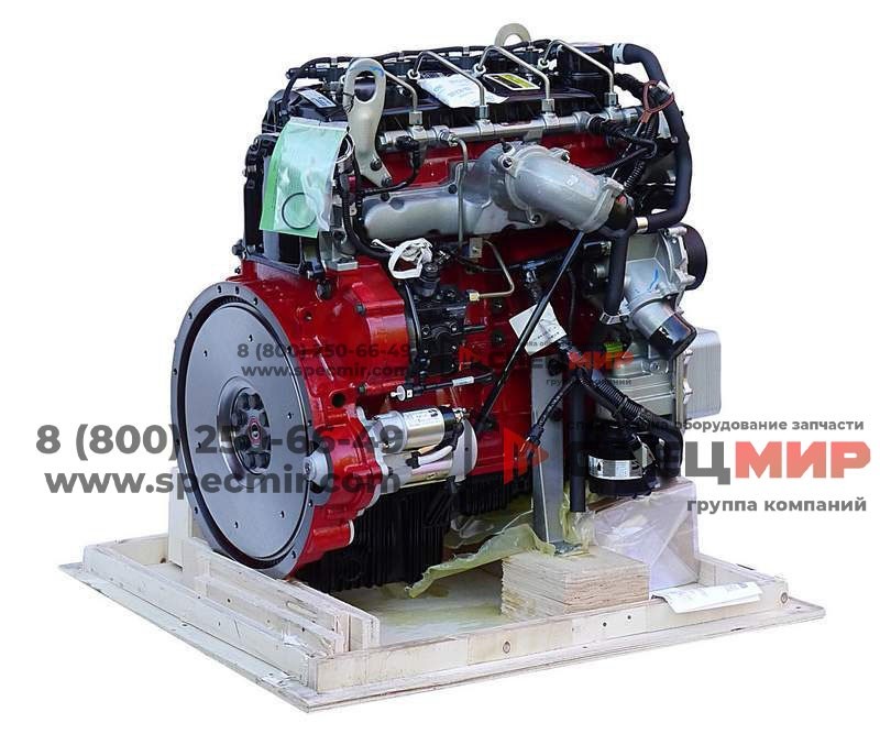 Двигатель в сборе для автомобиля ГАЗ-3302 / ГАЗель, Cummins ISF2.8 (ISF2.8S4129P-014) (Евро-4) (ОРИГ 1