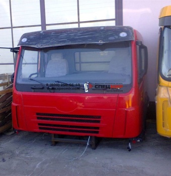 Кабина в сборе для самосвала FAW J5 (Евро 2)