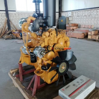 Двигатель в сборе SHANGHAI SC5D125G2B1 на каток XCMG XS142J