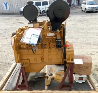 Двигатель в сборе для автогрейдеров XCMG GR165 / GR180, SANY PQ190,погрузчиков XCMG LW400K, LiuGong 