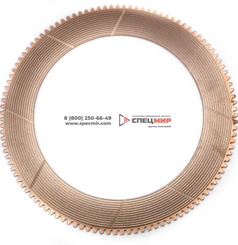 Фрикционный диск КПП (компл. 10 шт) SHANTUI SD16 16Y-16-00010