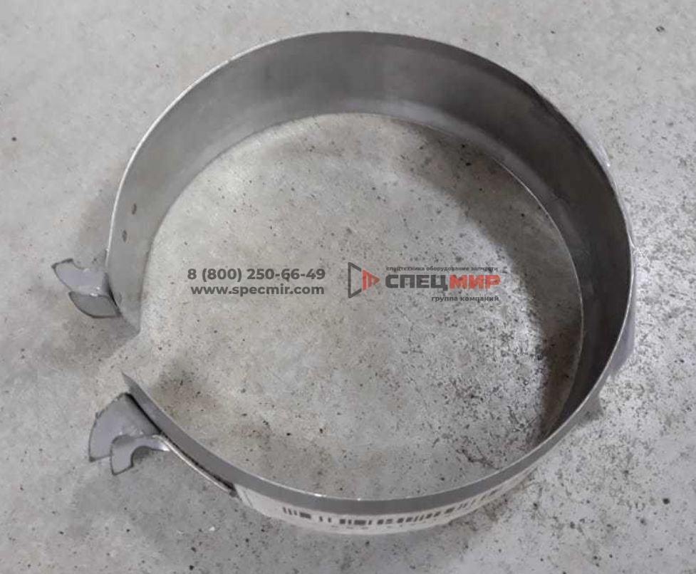 Хомут гофры глушителя Shaanxi Ф150 (замковый) DZ9112540001 1