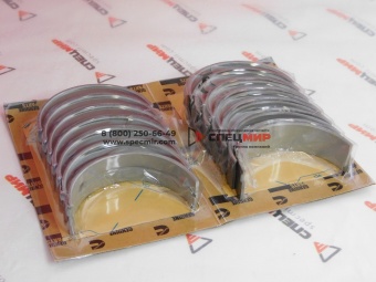 Вкладыш коленвала коренной (комплект) Cummins 6BT 3802070, 4955853,3800290,3357480,4955352
