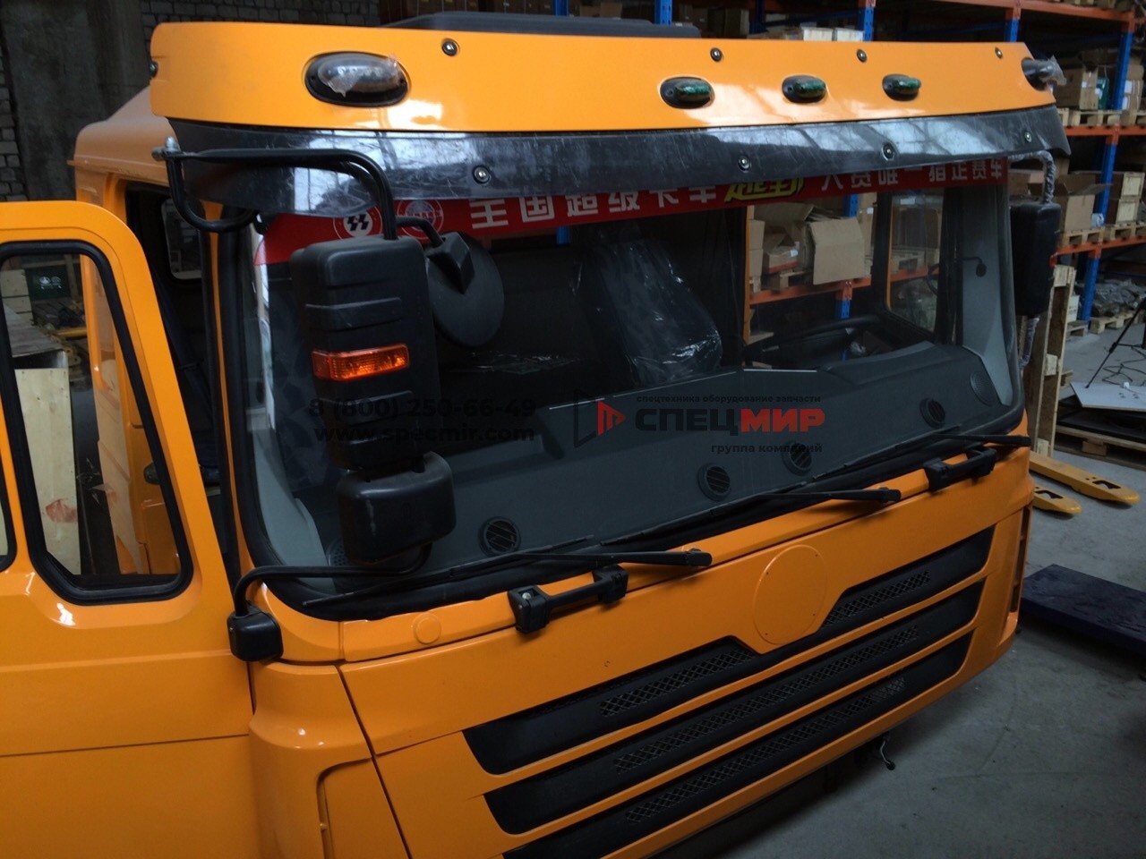 Кабина в сборе для самосвала SHAANXI/SHACMAN F3000 (Евро-3) 1