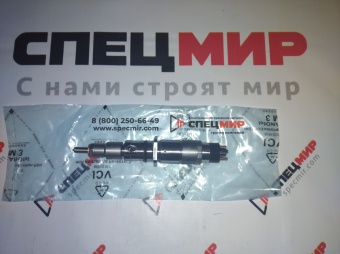Форсунка топливная Bosch для двигателей CUMMINS QSB 6.7 / 6754-11-3011 для KOMATSU PC200-8, 04451202