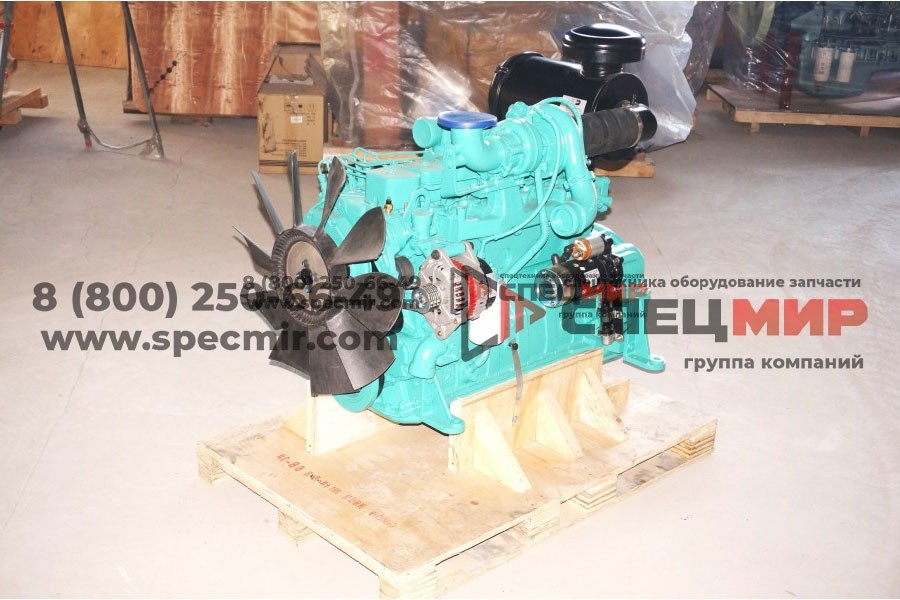 Двигатель в сборе для генераторной установки, Cummins 6BTAA5.9-G2 (Евро 2) 1